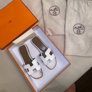 Hermes Oran Sandals